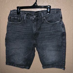 Levi Strauss 511 Men’s Black Gray Shorts Sz: 32 - Pre-owned